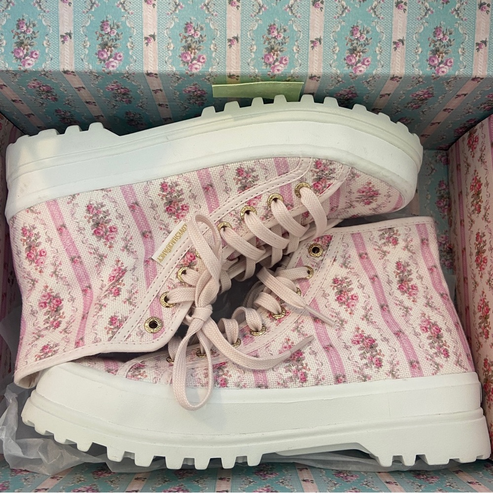 Loveshackfancy x Superga Hightop Sneakers